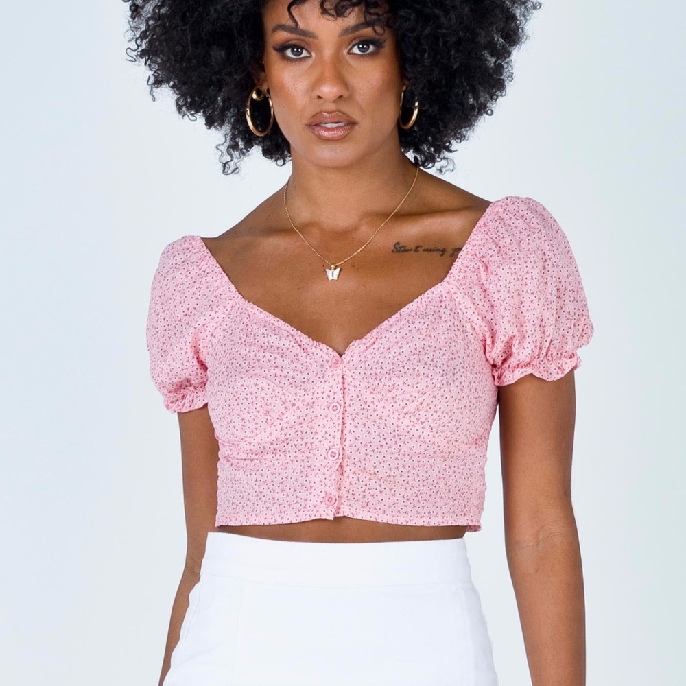 Princess Polly The Laura Top Pink